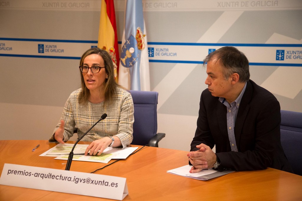 11,30 h.- A conselleira de Infraestruturas e Vivenda, Ethel Vázquez, acompañada polo director do Instituto Galego de Vivenda e Solo (IGVS), Heriberto García, presentará en rolda de prensa os Premios de Arquitectura e Rehabilitación da Comunidade Autónoma de Galicia 2016. Na Sala de xuntas. foto xoán crespo 23/04/16